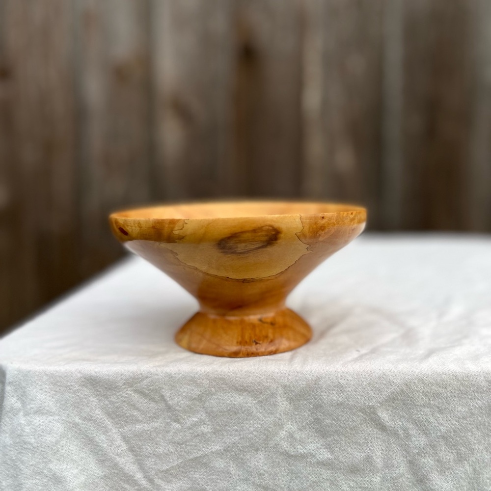 Handcrafted Maple Wooden Spelt Bowl